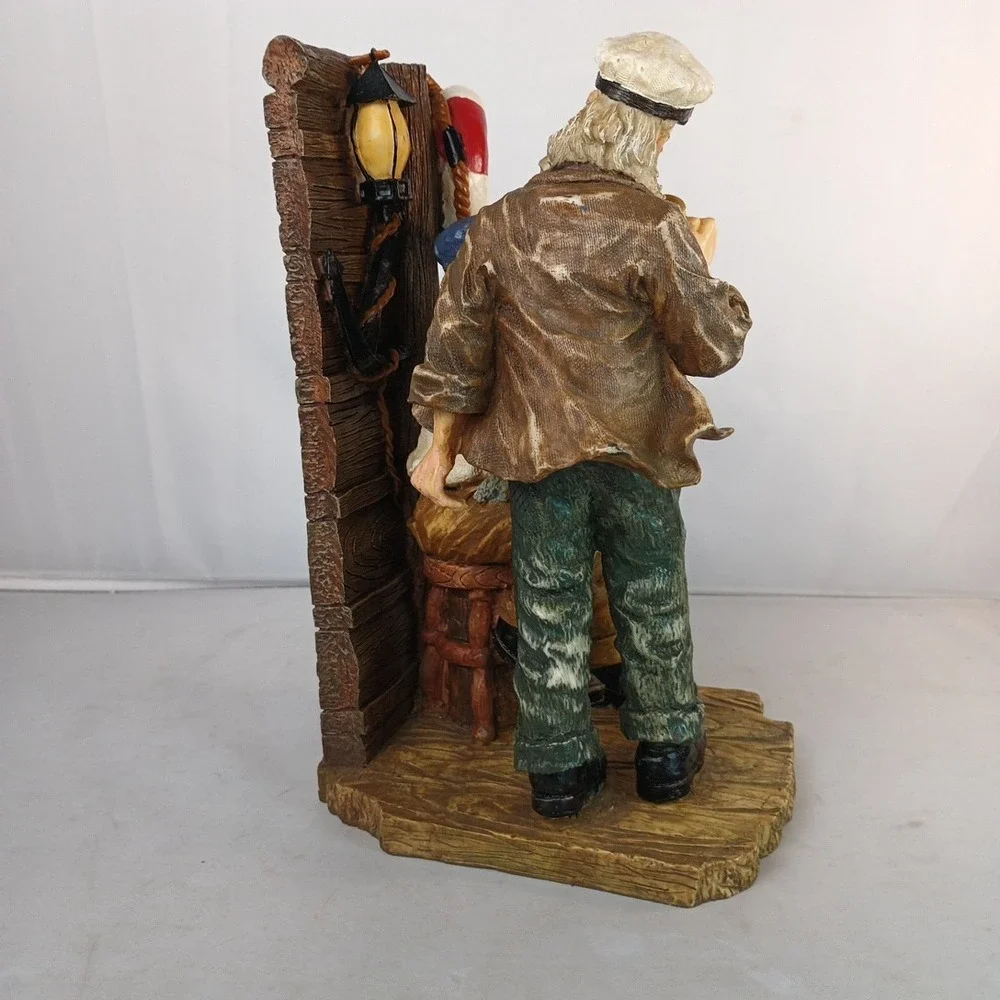 VTG Nautical Figurine Old Salts Tavern Tales Drinking Buddies Beachcombers 1995